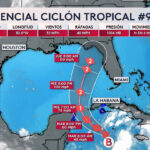 Fuertes lluvias a Yucatán por potencial ciclón tropical 9